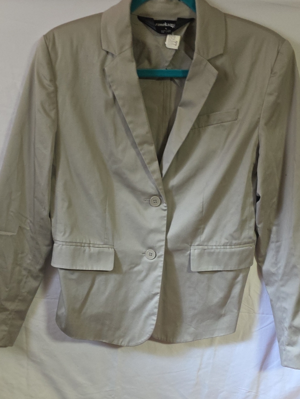 Norma Kamali Light Gray Women's Tailored Blazer
